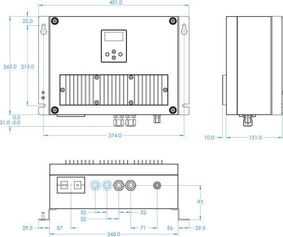 Image du produit Victron Energy Skylla IP65 12/70 (3) 120-240V (12V, 70 A)