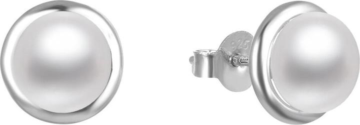 Immagine prodotto Beneto Orecchini eleganti in argento con perle AGUP2685P (L) (Argento)