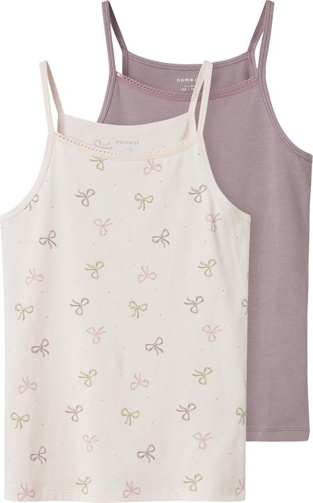 Image du produit Name it Nkfstrap Top 2p Barely Pink Bow Noos (146)
