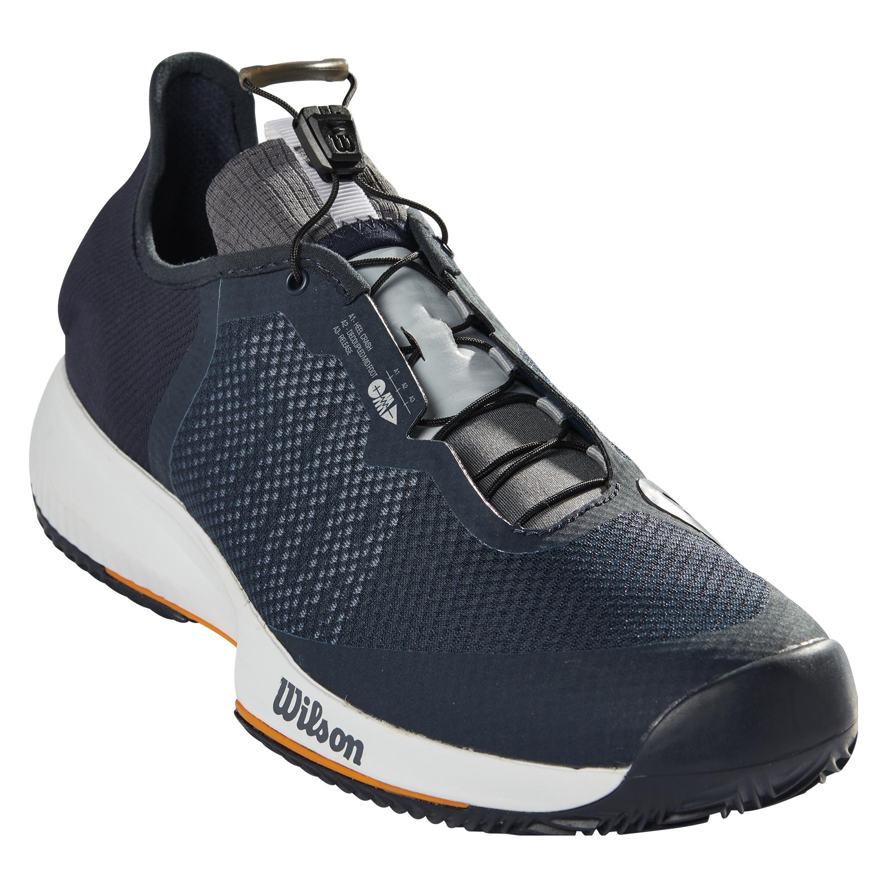 Wilson, Herren, Sneakers, Kaos Rapide Clay WRS328120 Marine 47 1, Blau, (47 1/3)