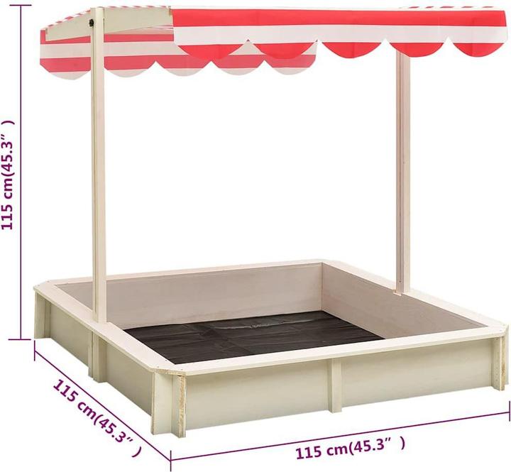 Image du produit vidaXL Sandkasten