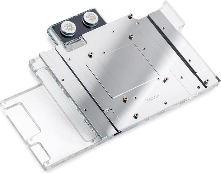 Actual product image Bitspower Classic ASUS ROG Strix GeForce RTX 3080 GPU Water Cooler - Nickel + Acrylic