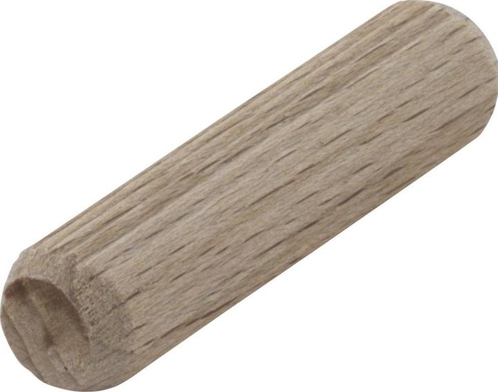 Actual product image wolfcraft 120 long wooden dowels beech ø10x40mm (120 pcs.)