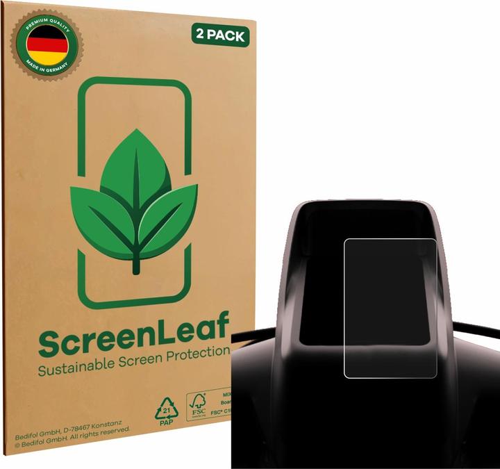 Actual product image ScreenLeaf Screen Protector sustainable Screen Protection, clear, anti-scratch