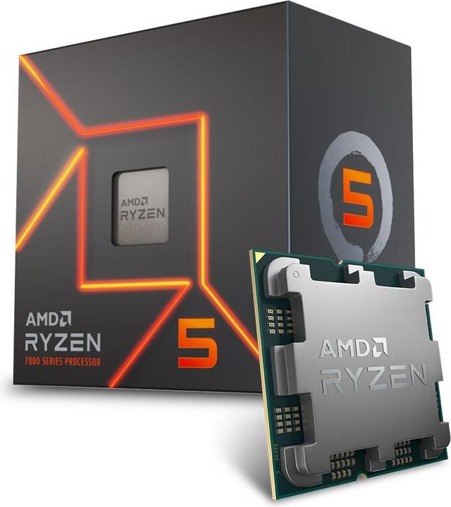 Produktbild AMD Ryzen 5 7600 (AM5, 3.80 GHz, 6 -Core)