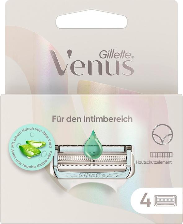 Actual product image Gillette Venus Razor blades For the intimate area 4 x 4 pieces (16 x)