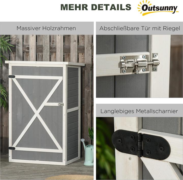 Immagine prodotto Outsunny Capanno degli attrezzi