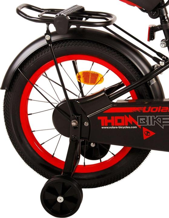 Actual product image Volare Thombike Kinderfiets - Jongens - 16 inch - Zwart Rood (16")
