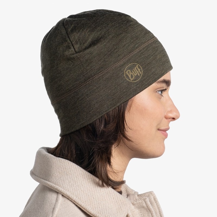 Actual product image Buff Merino Wool Hat (One size)