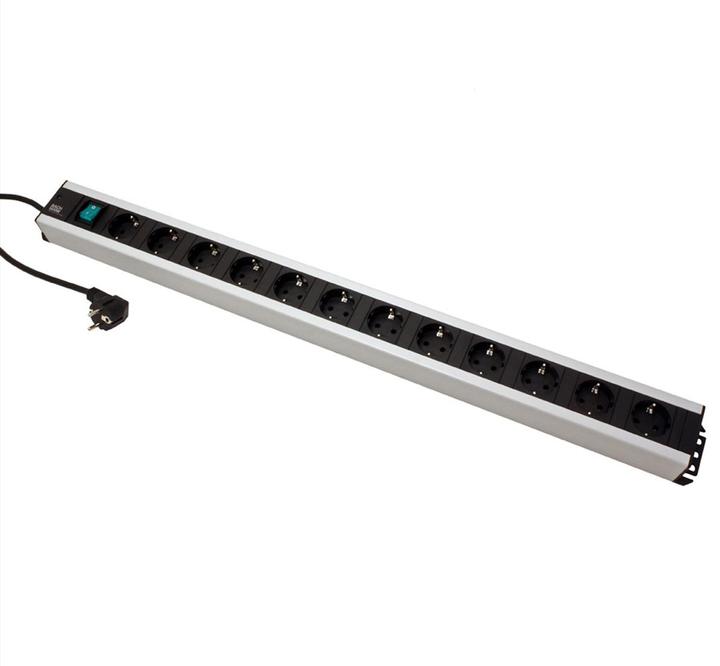 Produktbild Bachmann Steckdosenleiste (12x, CEE 7/3, 2 m)