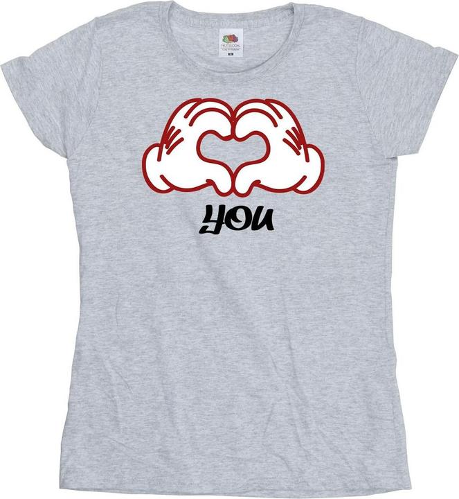 Disney Mickey Mouse Love You Hands TShirt (XL)