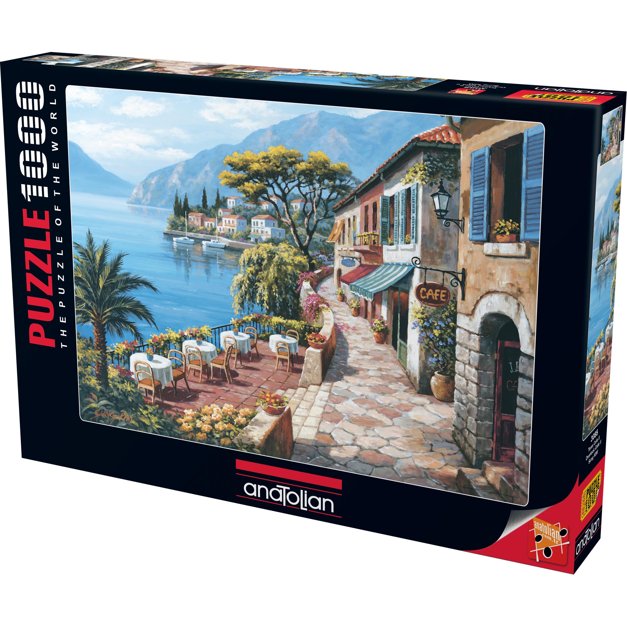 Anatolian 3085 puzzle 1000 pcs. The view from the cafe by Sung Kim (1000 Teile)
