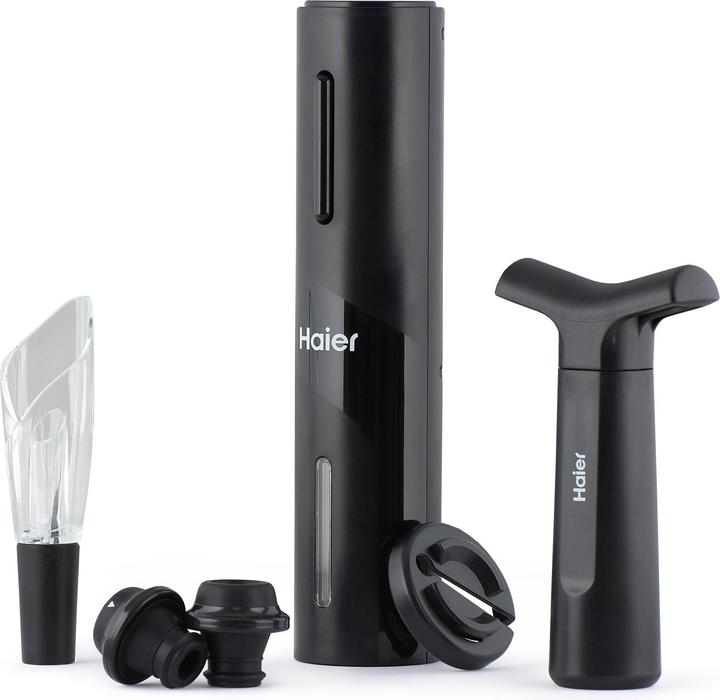 Haier Elektrisches Weinset mit USB Stick (Weinpumpe, Weinbelüfter)