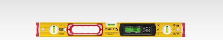 Actual product image Stabila Electronic Spirit Level TECH 19 electronic IP 5 DigitalDisplays and Spirit Level Bag (122 cm)