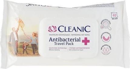 Produktbild Cleanic Antibakterielle Reinigungstücher 40 Stk.