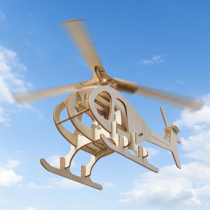 Produktbild Nice Idea Holzpuzzle Model 3D - Hubschrauber