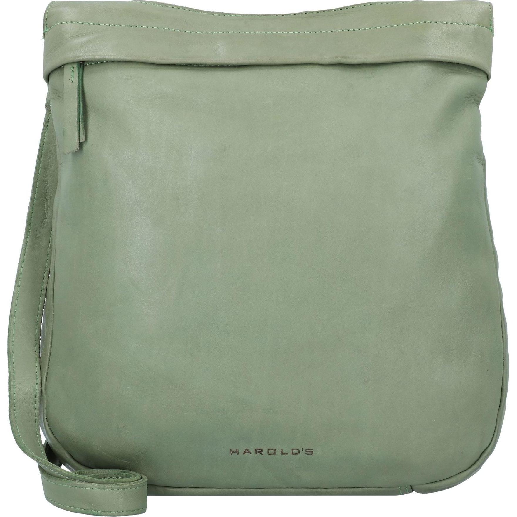 Harolds, Handtasche, Submarine Umhängetasche Leder 25 cm, Grün
