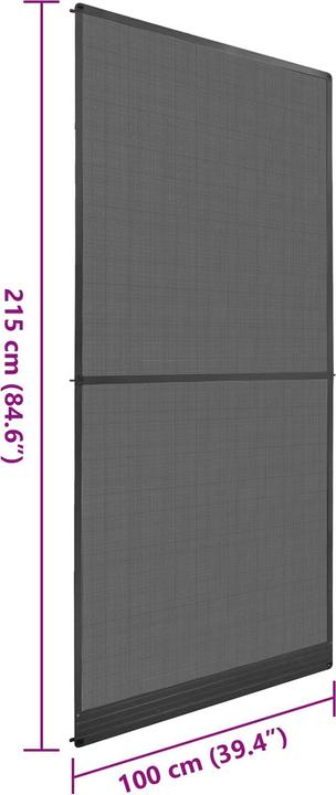 Produktbild vidaXL Schwenkscreen (100 x 215 cm)