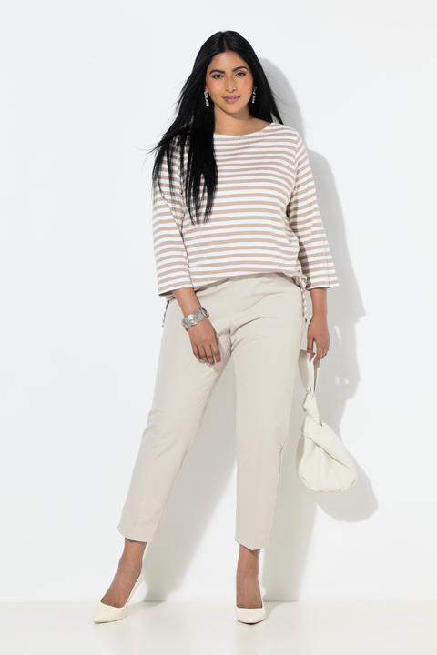 Image du produit Ulla Popken Pantalon 7/8 jambe étroite, taille élastique (60)
