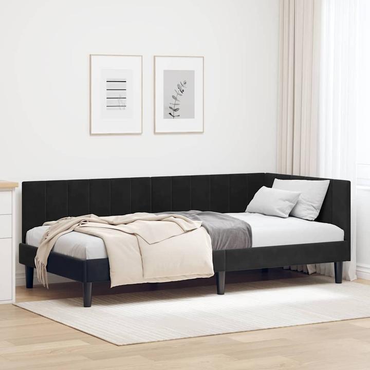Actual product image vidaXL Eckbettgestell (90 x 200 cm)