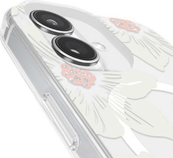 Image du produit Kate Spade Protective MagSafe - Étui pour iPhone 16 (Hollyhock Floral) (Apple iPhone 16)