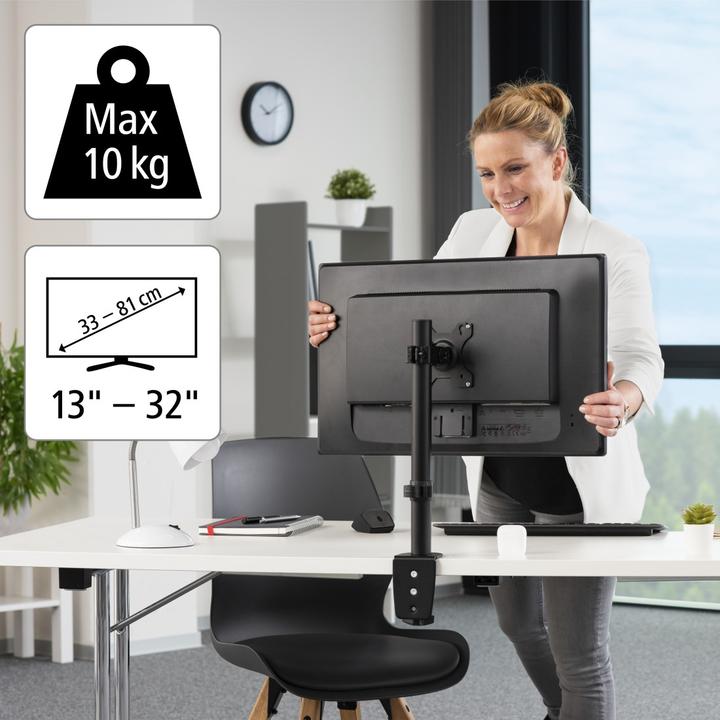 Image du produit Hama Support de moniteur (Tables, 32", 10 kg)
