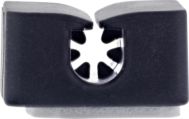 Immagine prodotto InLine 10er Pack ® Kabelclip, 1-fach, selbstklebend, schwarz