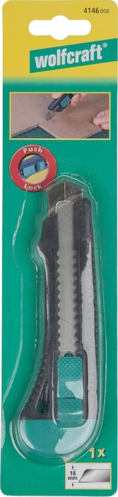 Produktbild wolfcraft Standard-Abbrechklingen-Messer 18 mm (Cutter)