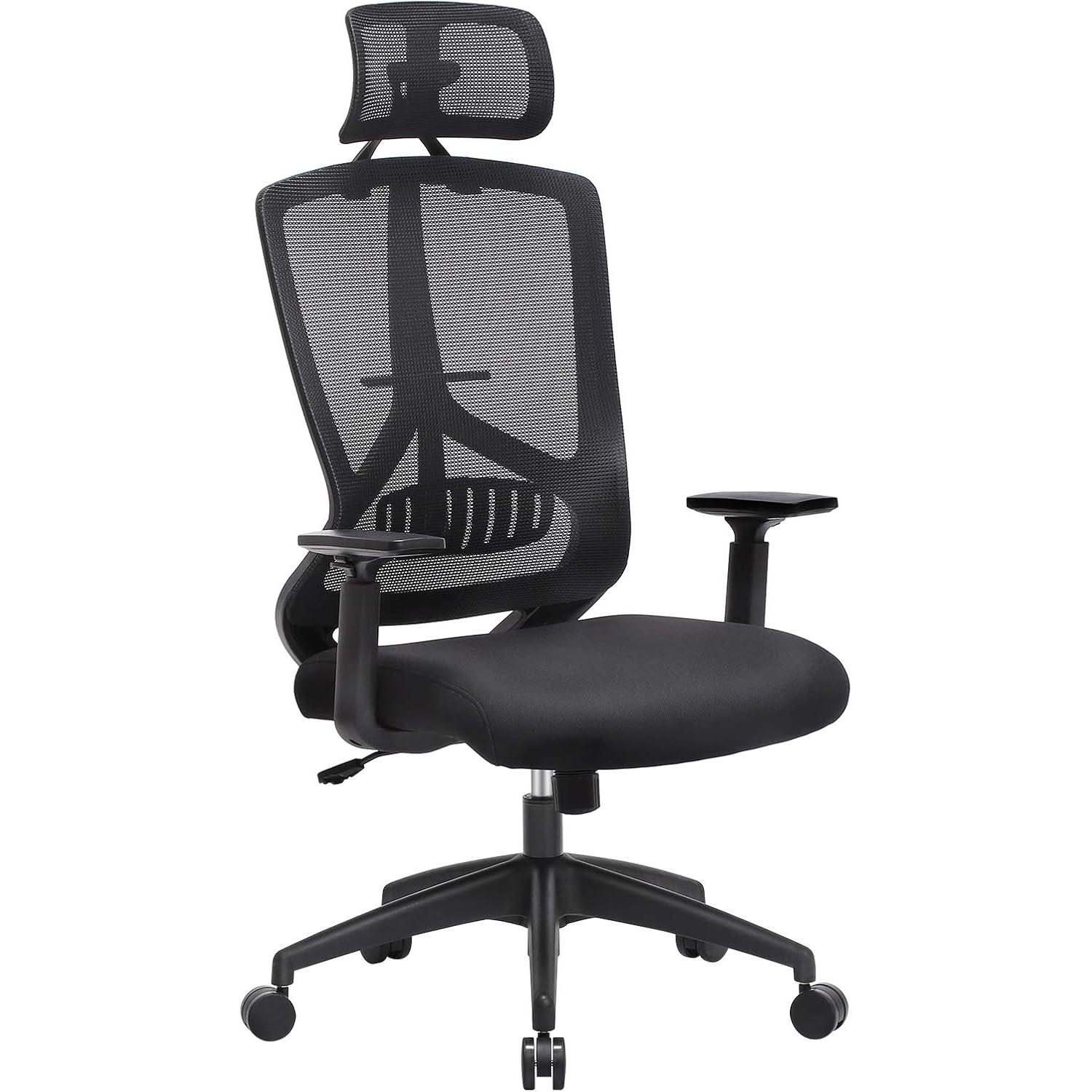 Songmics, Sedia da ufficio, Office (45 - 55 cm)