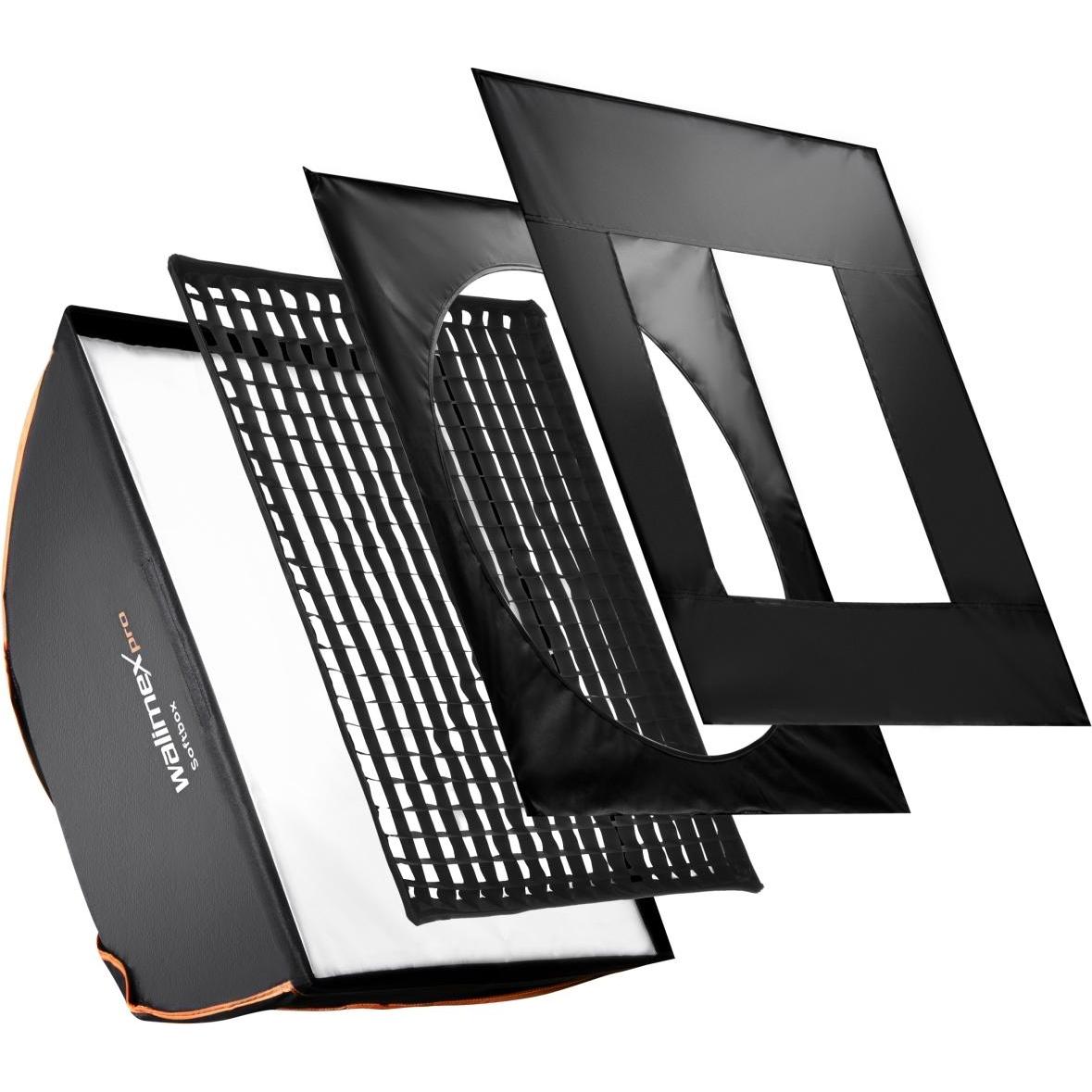 Walimex Softbox PLUS Orange Line 80x120 (Softbox), Softbox + Reflektor