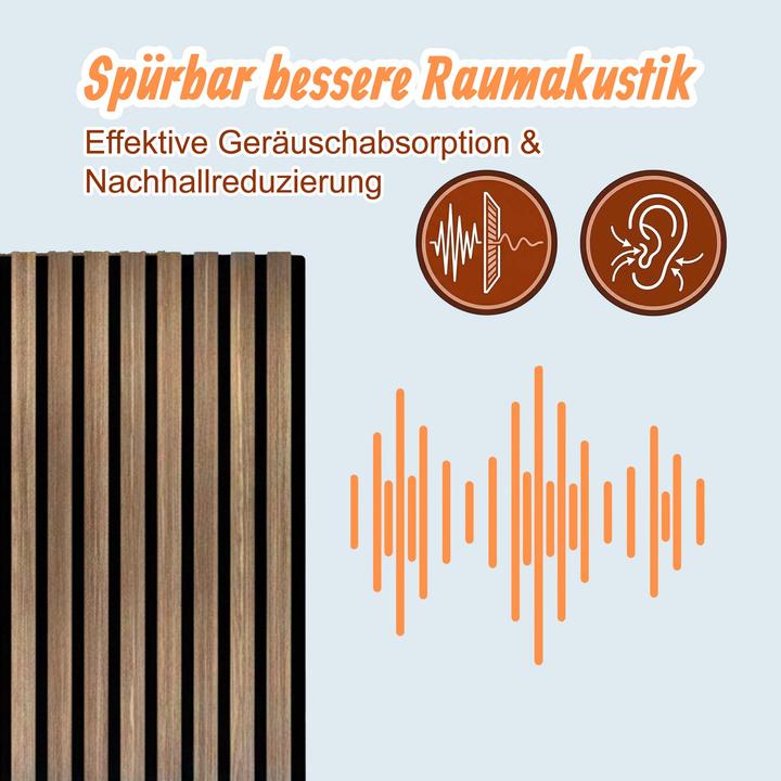 Productafbeelding Relaxdays 4x Akustikpaneele (1.44 m², 60 x 60 cm)