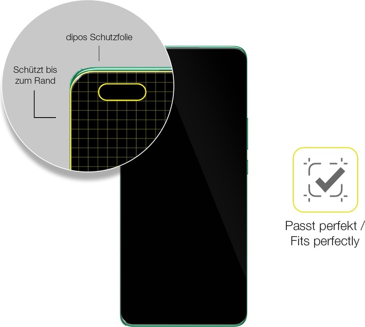 Produktbild Dipos 3D Full Cover Schutzfolie (1 Stück, Huawei Nova 11 Pro)