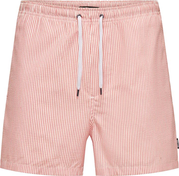 Only & Sons Gemusterte Badeshorts (XXL)