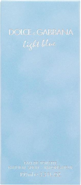Actual product image Dolce & Gabbana Light blue (Eau de toilette, 100 ml)