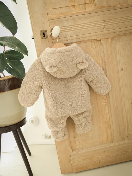 Produktbild Envie de Fraise Gefütterter Baby-Overall mit Leopardenmuster, Familie-Capsule (80)