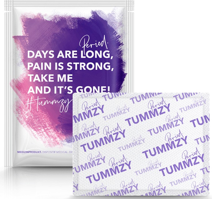 Produktbild Tummzy Menstruations Pflaster (5 x)