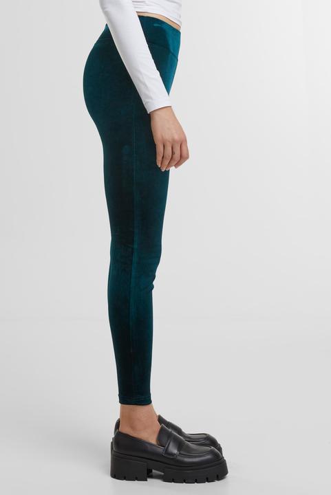 Immagine prodotto Urban Classics Leggings di velluto a vita alta da donna (4XL)