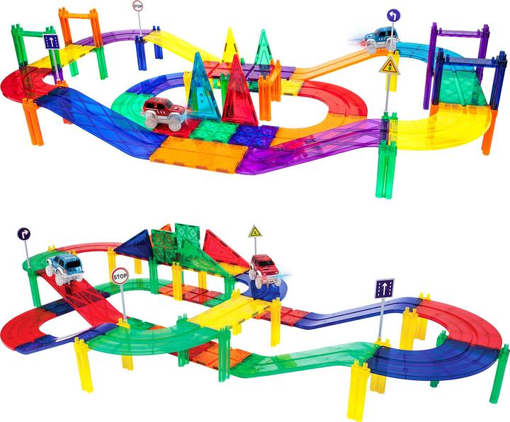 Produktbild PicassoTiles Race Car Track Set