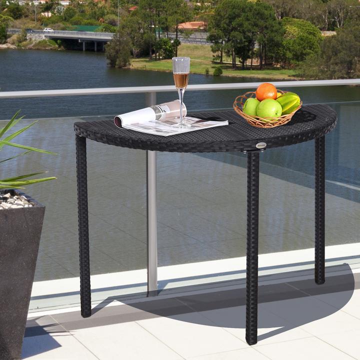 Produktbild Outsunny Balkontisch (100 x 50 x 74 cm)