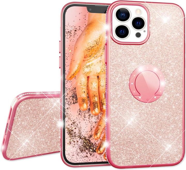 Actual product image Nalia Ring glitter silicone sleeve (Apple iPhone 13 Pro)