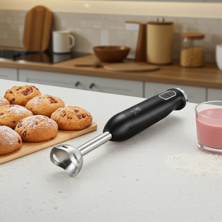 Actual product image BerlingerHaus Design Stabmixer, 800 W, mattschwarz
