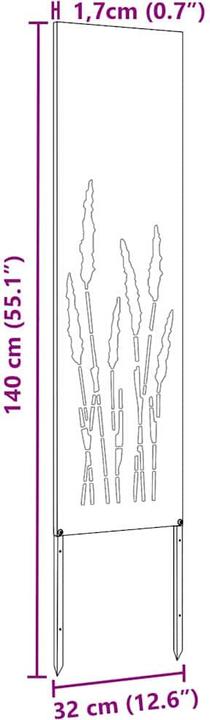 Image du produit vidaXL Gartensichtschutz (32 cm)