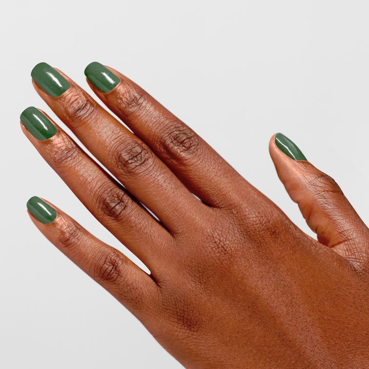 Actual product image OPI Infinite Shine Happily Evergreen After (Dark green, Gel-Effect Nail Polish)