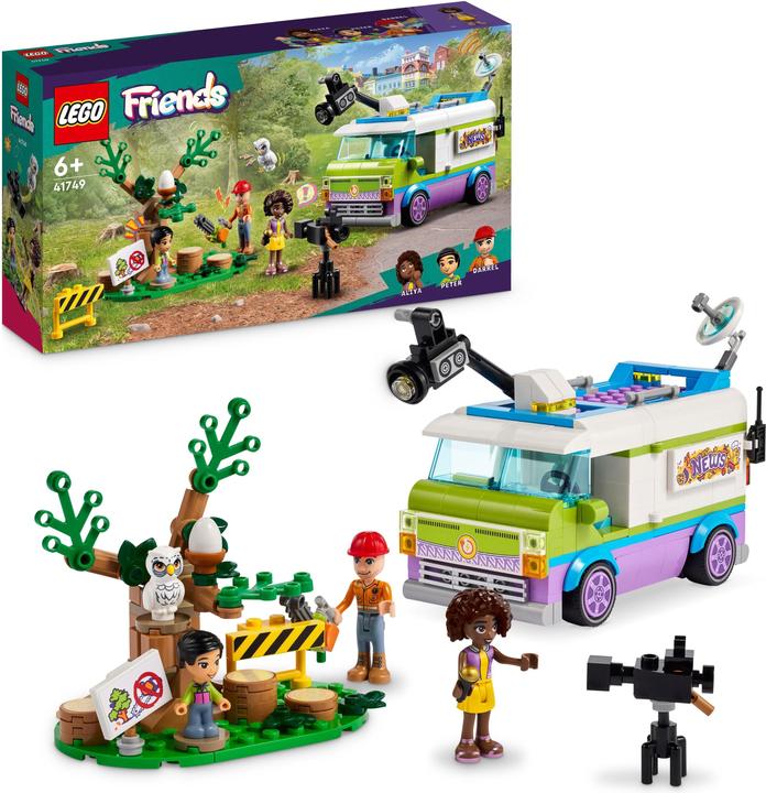 Produktbild LEGO Nachrichtenwagen (41749, LEGO Friends)