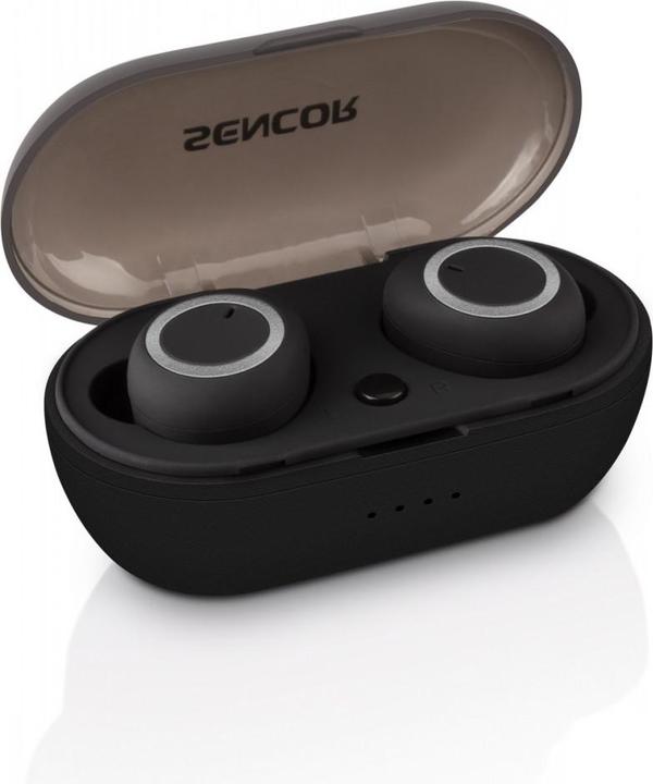 Image du produit Sencor SEP 510BT BK TWS Écouteurs intra-auriculaires Bluetooth (NC, 19 h, Sans fil)