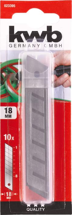 kwb Ersatz Abbrechklingen, 18 mm 023395 10 St. (Ersatzklinge)