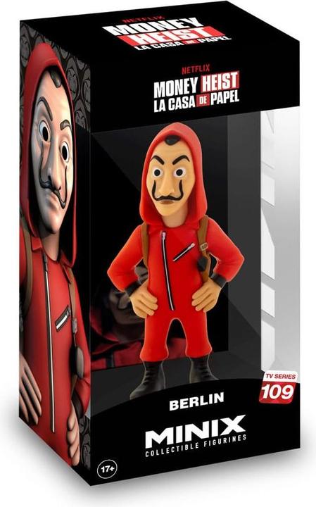 Image du produit NoName LA CASA DE PAPEL - Berlin avec Masque - Figurine Minix 12cm