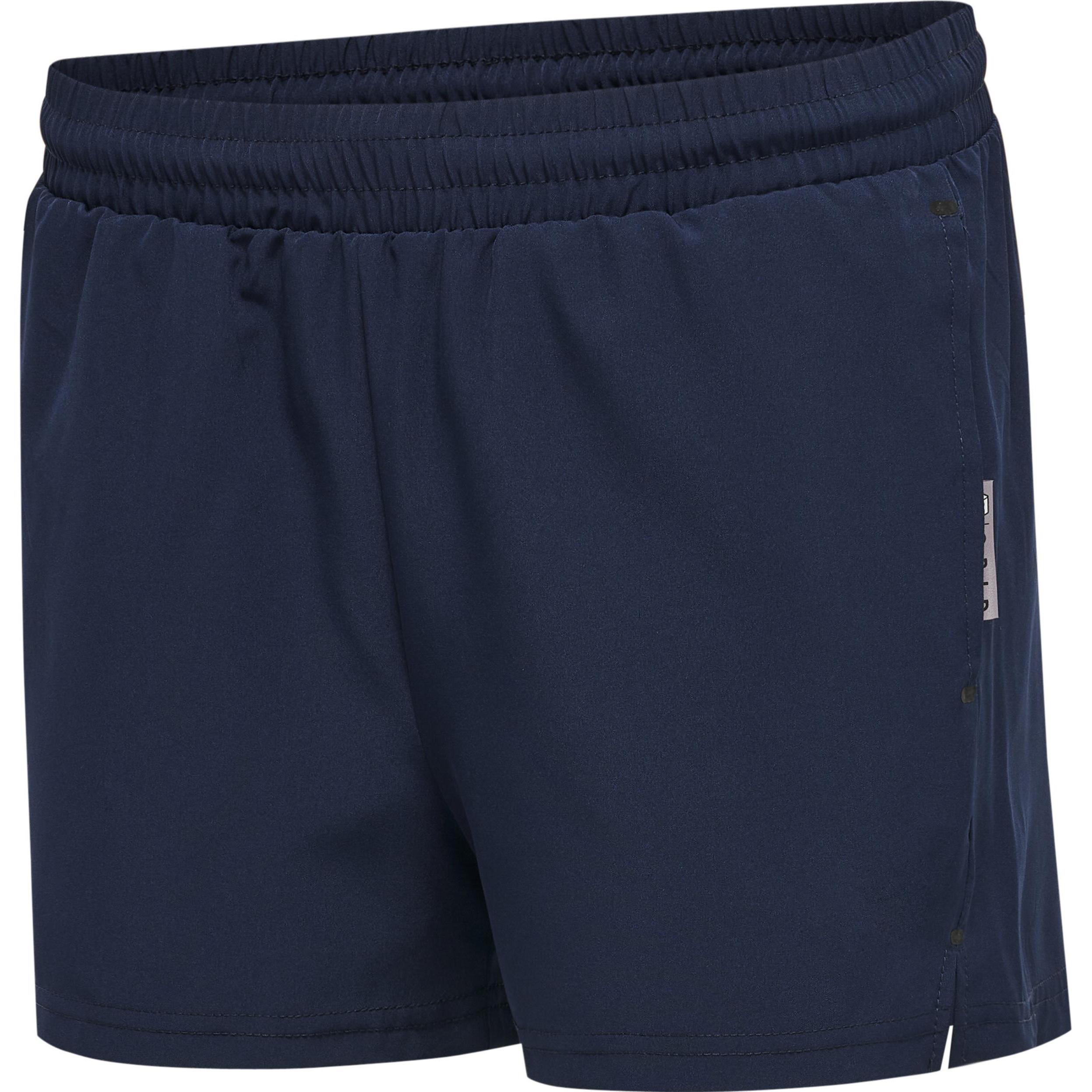 hummel, Damen, Sporthose, Hmlmove Grid Woven Shorts Woman (XL), Blau, XL