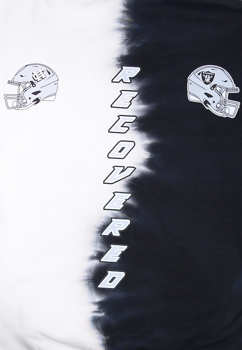 Produktbild Recovered Re:covered Fleece Hoody - INK DYE Las Vegas Raiders - L (L)