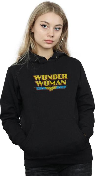 Produktbild Wonder Woman Crackle Logo Kapuzenpullover (XL)